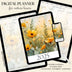 Digital Planner 2025, Flowers